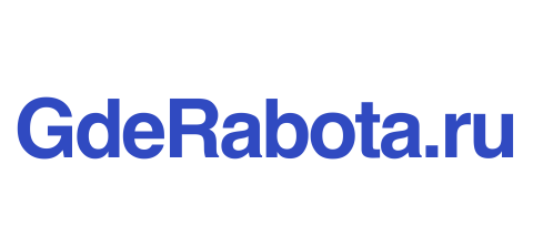 Логотип платформы онлайн-рекрутинга ГдеРабота.ру